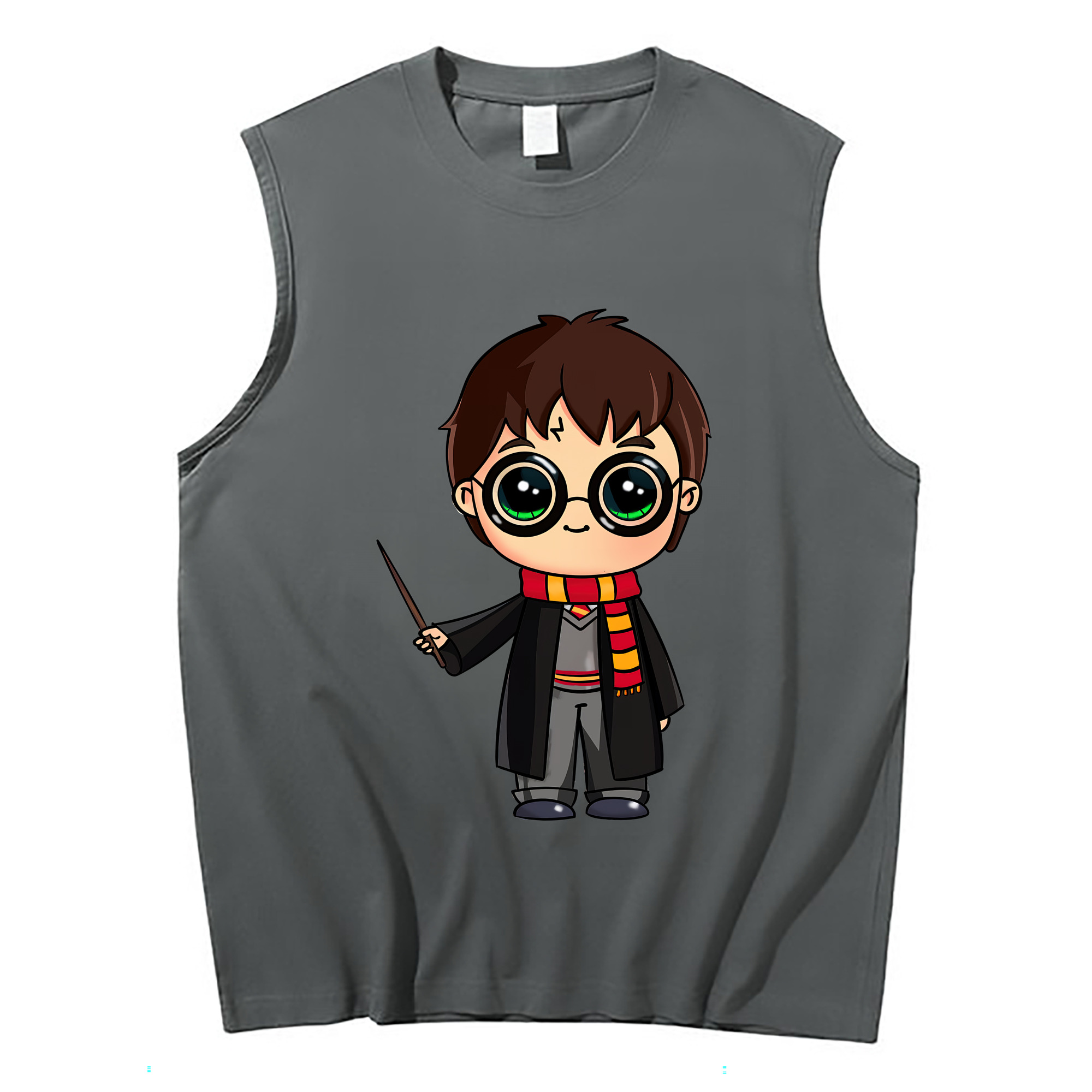 （画像用） Harry Potter ハリー・ポッターシリーズ コットン100％タンクトップ（フロントプリント）